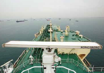 Kongsberg Maritime公司制 K-Bridge用雷达扫描仪